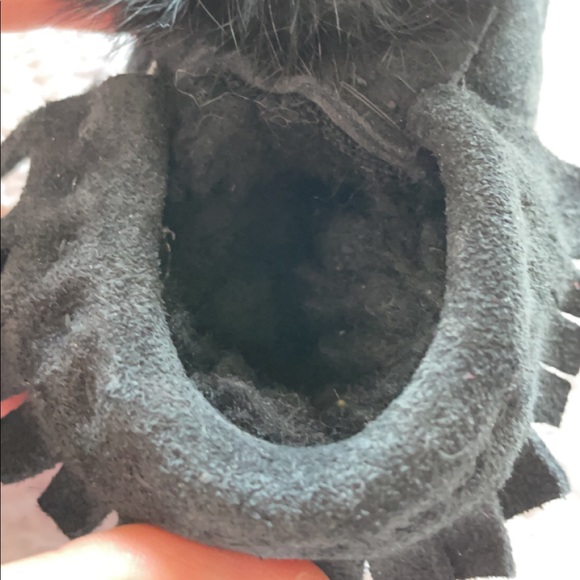 Handmade Leather Moccasins baby - Picture 3 of 3